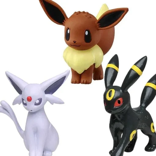 Pkm.store Pokemon Figuren-Evoli Vaporeon Jolteon Flareon Espeon Umbreon Leafeon Glaceon Figuren Set