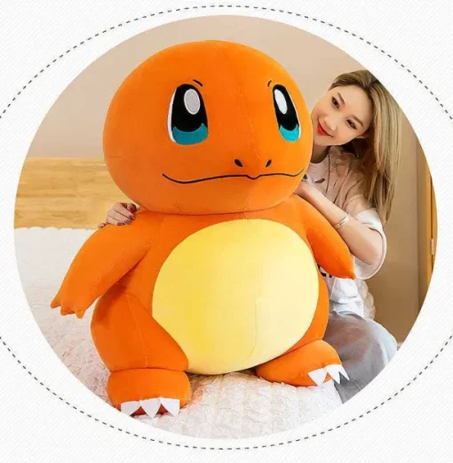 Pkm.store Xxl Pokemon-Extragrose Xxl Glumanda Stofftiere (Ca. 75Cm Oder 90Cm)