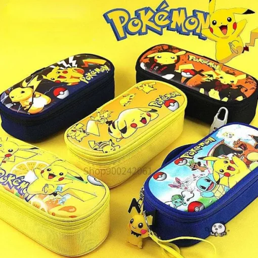 Pkm.store Sonstiges Merchandise-Federmappe Bzw. Tasche In Vielen Verschiedenen Pokemon Motiven
