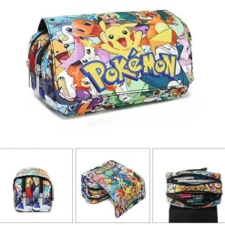 Pkm.store Sonstiges Merchandise-Federmappe Federtasche In Pokemon Motiven