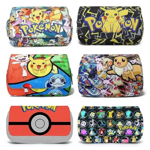 Pkm.store Sonstiges Merchandise-Federmappe Federtasche In Pokemon Motiven