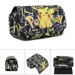 Pkm.store Sonstiges Merchandise-Federmappe Federtasche In Pokemon Motiven