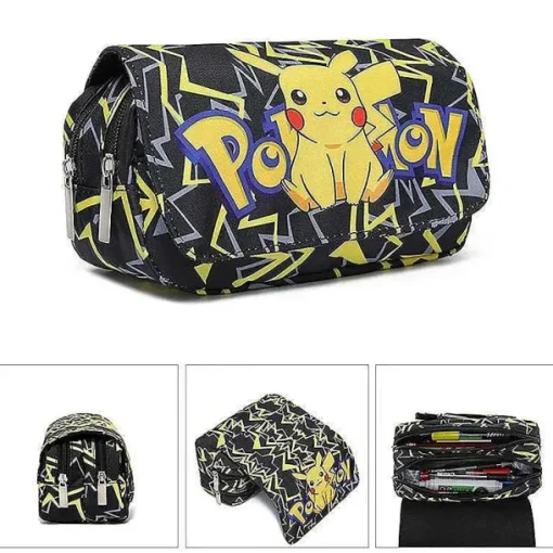 Pkm.store Sonstiges Merchandise-Federmappe Federtasche In Pokemon Motiven