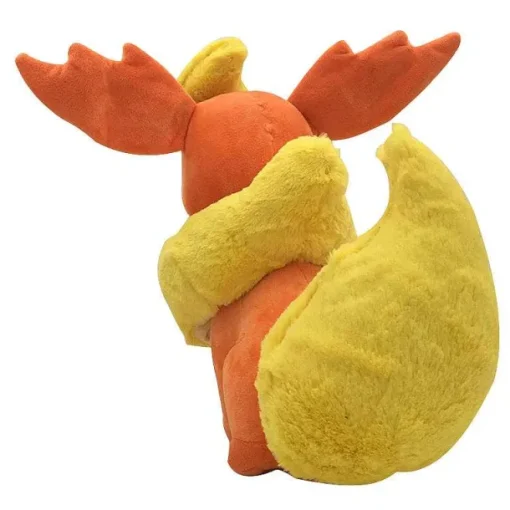 Pkm.store Pokemon Kuscheltiere-Flamara Stofftier / Flareon Kuscheltier Pokemon (Ca. 25Cm)