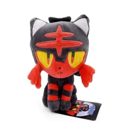 Pkm.store Pokemon Kuscheltiere-Flamiau Litten Pokemon Kuscheltier (Ca. 17Cm)