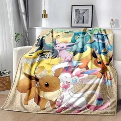 Pkm.store Herbst & Winter-Flauschige Decke Fur Pokemon Fans