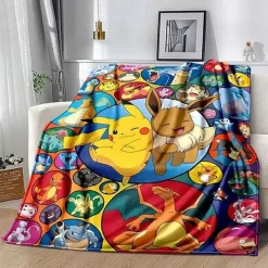 Pkm.store Herbst & Winter-Flauschige Decke Fur Pokemon Fans