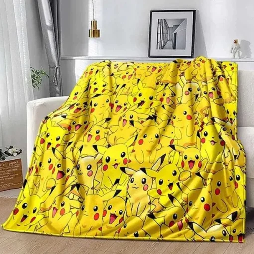 Pkm.store Herbst & Winter-Flauschige Decke Fur Pokemon Fans