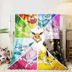 Pkm.store Sonstiges Merchandise-Flauschige Weiche Decken Mit Pikachu Und Evoli Motiven