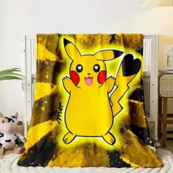 Pkm.store Sonstiges Merchandise-Flauschige Weiche Decken Mit Pikachu Und Evoli Motiven