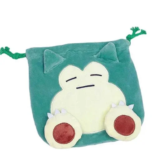 Pkm.store Sonstiges Merchandise-Flauschiger Snorlax Relaxo Beutel Tasche