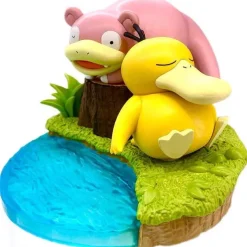Pkm.store Pokemon Figuren-Flegmon Slowpoke Und Enton Psyduck Figur