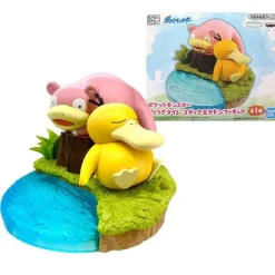 Pkm.store Pokemon Figuren-Flegmon Slowpoke Und Enton Psyduck Figur