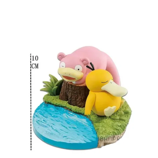Pkm.store Pokemon Figuren-Flegmon Slowpoke Und Enton Psyduck Figur