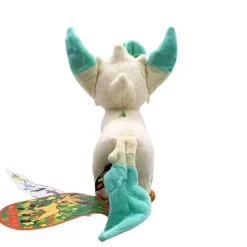 Pkm.store Pokemon Kuscheltiere-Folipurba Stofftier / Leafeon Plusch Pokemon (Ca.20Cm)