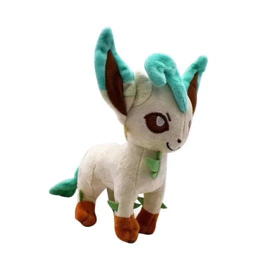 Pkm.store Pokemon Kuscheltiere-Folipurba Stofftier / Leafeon Plusch Pokemon (Ca.20Cm)