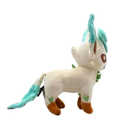 Pkm.store Pokemon Kuscheltiere-Folipurba Stofftier / Leafeon Plusch Pokemon (Ca.20Cm)