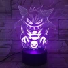 Pkm.store Sonstiges Merchandise-Gengar Nachttischlampe Mit Magischen Farbwechsel Und 3D Pokemon Lampe