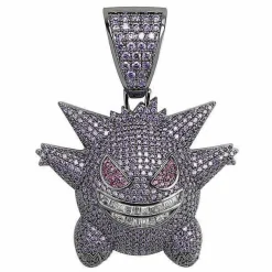 Pkm.store Pokemon Schmuck-Gengar Pokemon Hip Hop Halskette