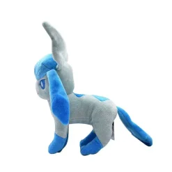 Pkm.store Pokemon Kuscheltiere-Glaziola / Glaceon Plusch Pokemon (Ca. 17Cm)
