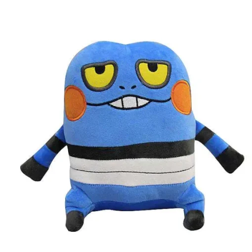 Pkm.store Pokemon Kuscheltiere-Glibunkel Croagunk Stoff Pokemon (Ca. 18Cm)
