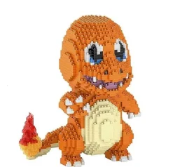 Pkm.store Pokemon Bausteine-Glumanda / Charmander Pokemon Baustein Set