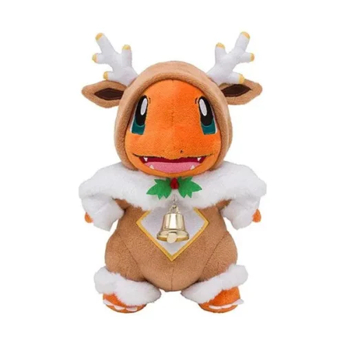 Pkm.store Herbst & Winter-Glumanda Charmander Kuschel Pokemon Elf Weihnachts Edition