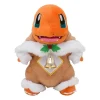 Pkm.store Pokemon Kuscheltiere-Glumanda Charmander Stofftier Cosplay Weihnachts Edition (Ca. 24Cm)