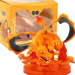 Pkm.store Pokemon Figuren-Glurak Charizard Energy Aura Effect Pokemon Sammel Figur
