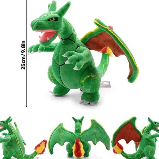 Pkm.store Pokemon Kuscheltiere-Glurak Plusch Pokemon In Verschiedenen Formen, Mega Y, Mega X, Schillernd Uvm.
