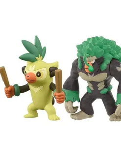 Pkm.store Pokemon Schwert & Schild-Gortrom Rillaboom Oder Chimstix Thwackey Figur