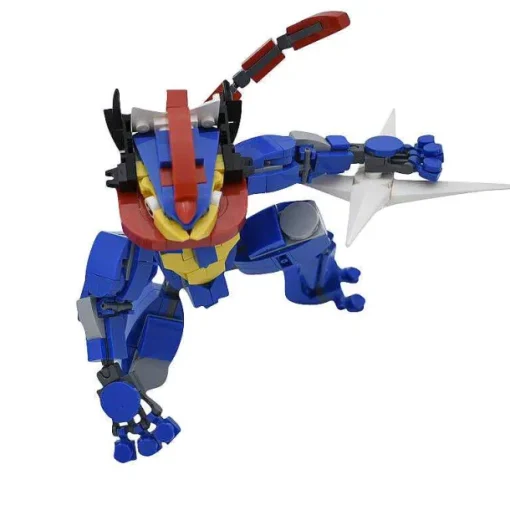 Pkm.store Pokemon Bausteine-Greninja Baustein Figur (389 Teile)