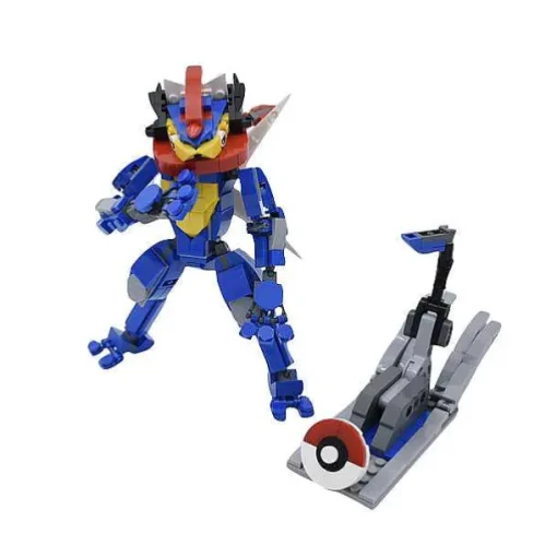 Pkm.store Pokemon Bausteine-Greninja Baustein Figur (389 Teile)