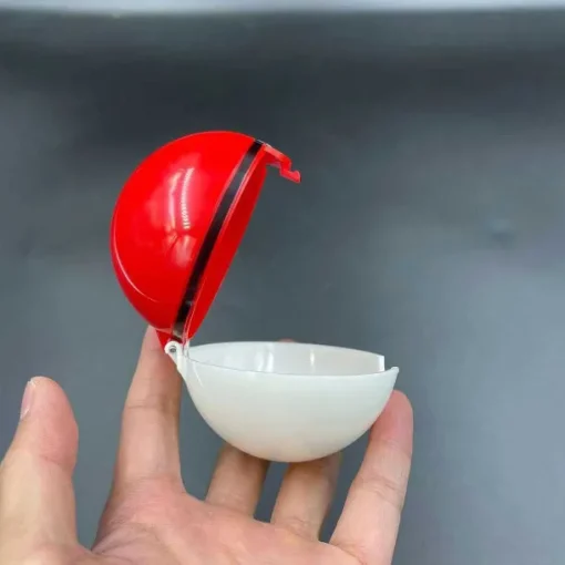 Pkm.store Pokeball & Pokebälle-Grose Pokebälle (Ca. 8Cm) Mit Figuren (8 Stk. Im Spiel Set)