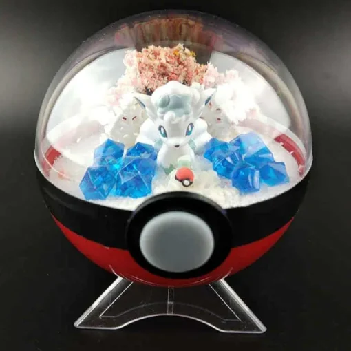 Pkm.store Pokeball & Pokebälle-Groser Pokeball Mit Pokemon Figur