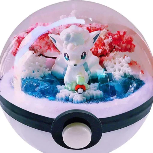 Pkm.store Pokeball & Pokebälle-Groser Pokeball Mit Pokemon Figur