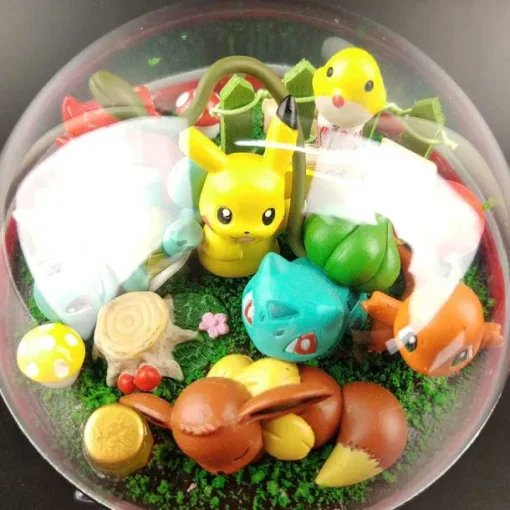 Pkm.store Pokeball & Pokebälle-Groser Pokeball Mit Pokemon Figur
