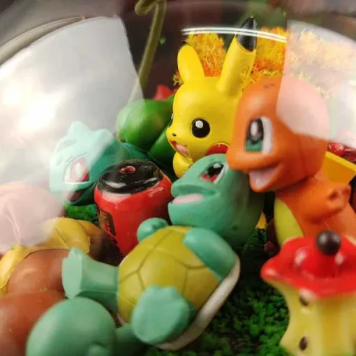 Pkm.store Pokeball & Pokebälle-Groser Pokeball Mit Pokemon Figur