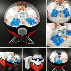 Pkm.store Pokeball & Pokebälle-Groser Pokeball Mit Pokemon Figur