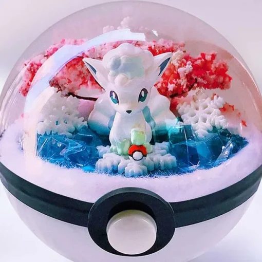 Pkm.store Pokeball & Pokebälle-Groser Pokeball Mit Pokemon Figur