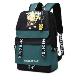 Pkm.store Rucksäcke & Taschen-Groser Pokemon Schulrucksack Mit Usb Ladebuchse Im Pikachu Look