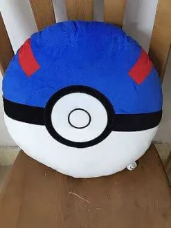 Pkm.store Pokemon Kuscheltiere-Groses Plusch Pokeball Kissen Ca. 40X40Cm