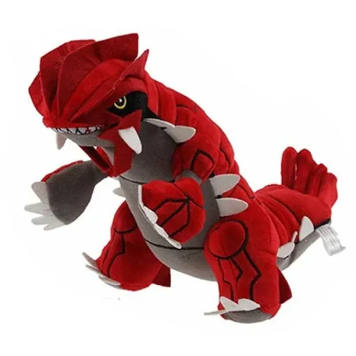 Pkm.store Pokemon Kuscheltiere-Groudon Stoff Pokemon (Ca. 24Cm)