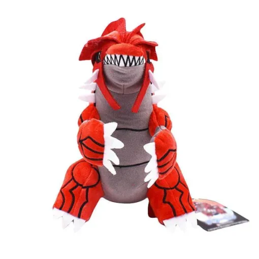 Pkm.store Pokemon Kuscheltiere-Groudon Stoff Pokemon (Ca. 24Cm)