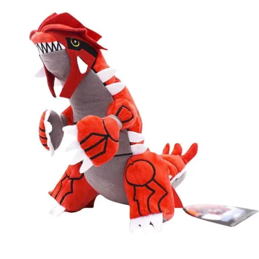 Pkm.store Pokemon Kuscheltiere-Groudon Stoff Pokemon (Ca. 24Cm)