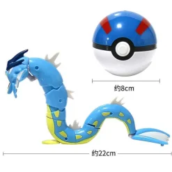 Pkm.store Pokemon Spielzeug-Gyarados / Garados Spielzeug Figur Mit Pokeball - Pokemon Spiel Set
