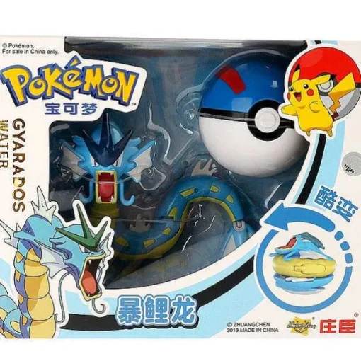 Pkm.store Pokemon Spielzeug-Gyarados / Garados Spielzeug Figur Mit Pokeball - Pokemon Spiel Set