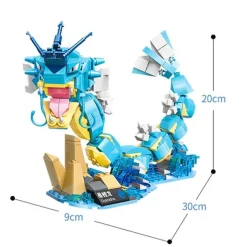 Pkm.store Pokemon Bausteine-Gyrados Garados Baustein Set