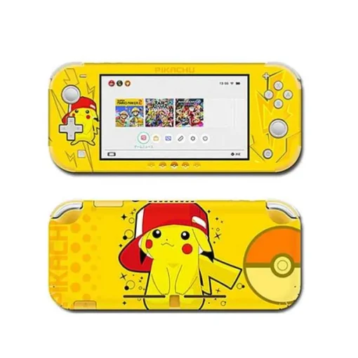 Pkm.store Sonstiges Merchandise-Hochwertige Pokemon Schutzfolien Fur Switch Lite Konsole - Verschiedene Motive