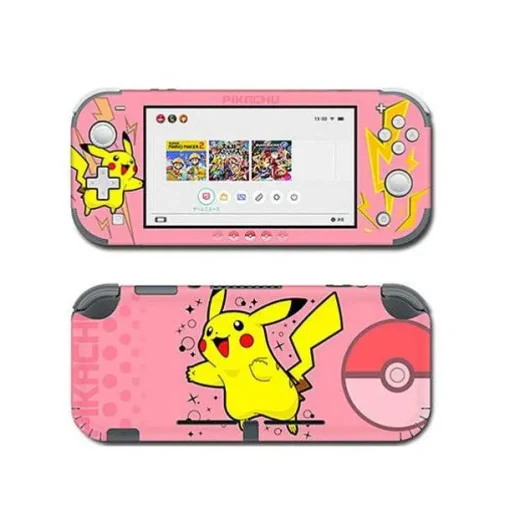 Pkm.store Sonstiges Merchandise-Hochwertige Pokemon Schutzfolien Fur Switch Lite Konsole - Verschiedene Motive